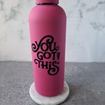 500ml Insulated Bottle - Powerful Pink